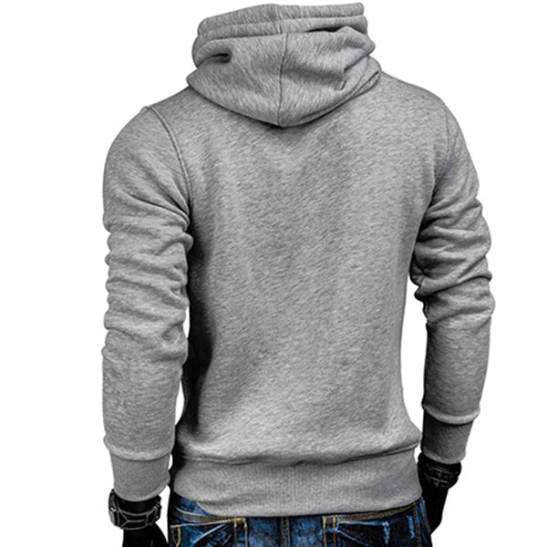 roll neck hoodie