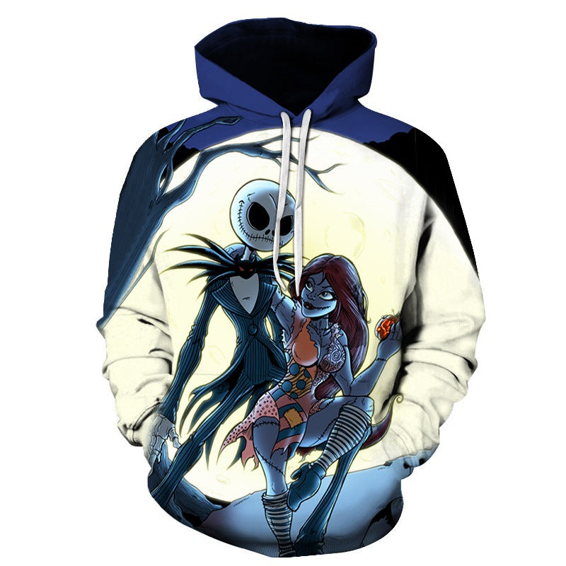 nightmare before christmas pullover hoodie