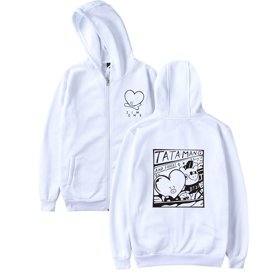 bts tata mang hoodie