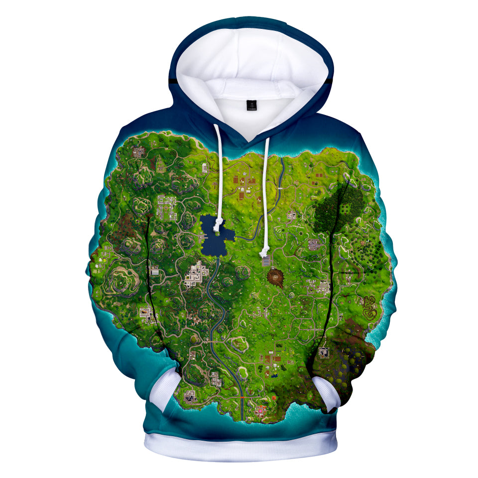 fortnite map hoodie