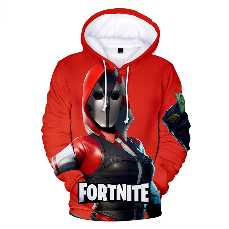 red fortnite hoodie