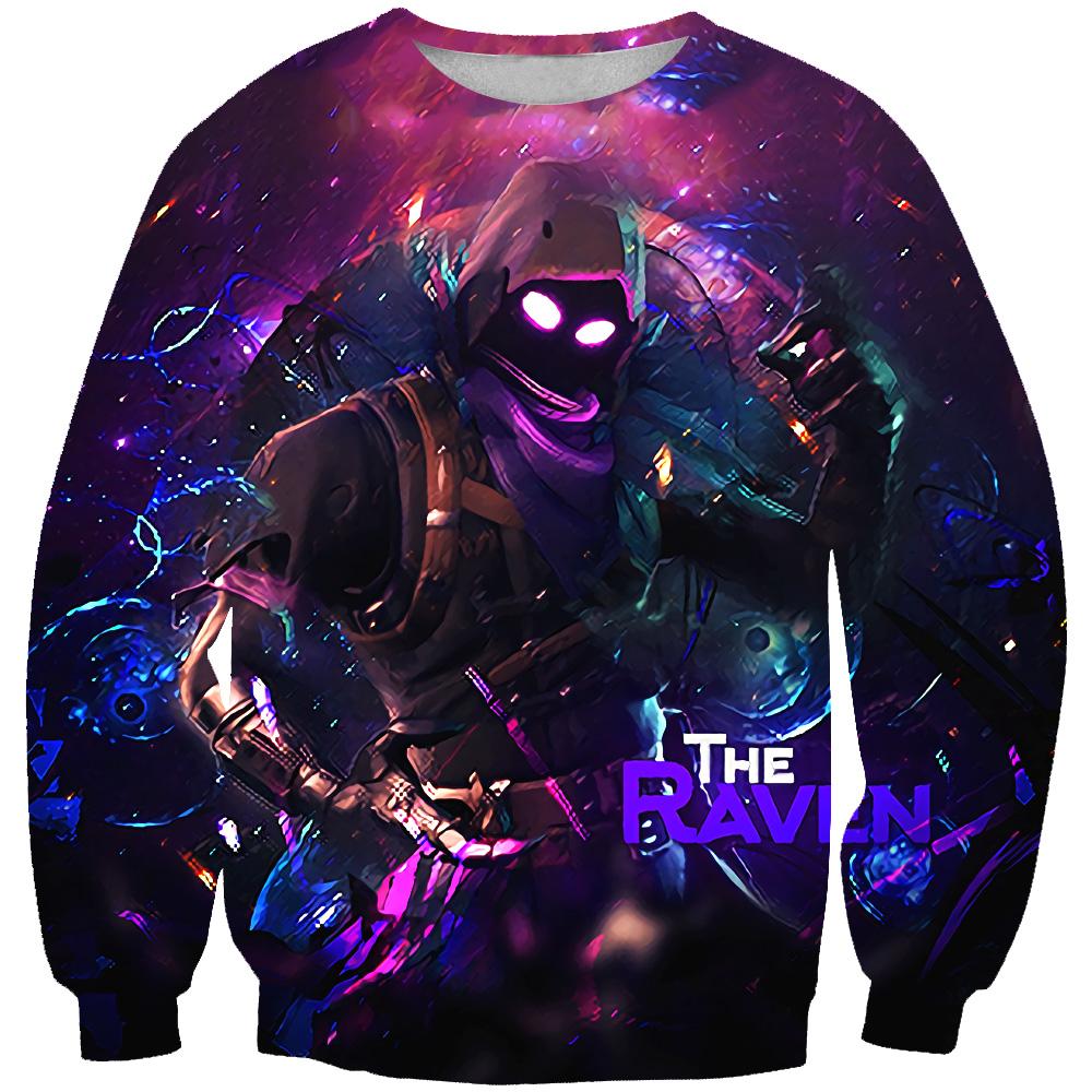 raven sweatshirt fortnite