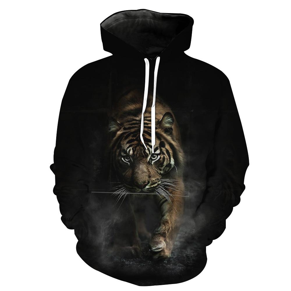 black tiger hoodie