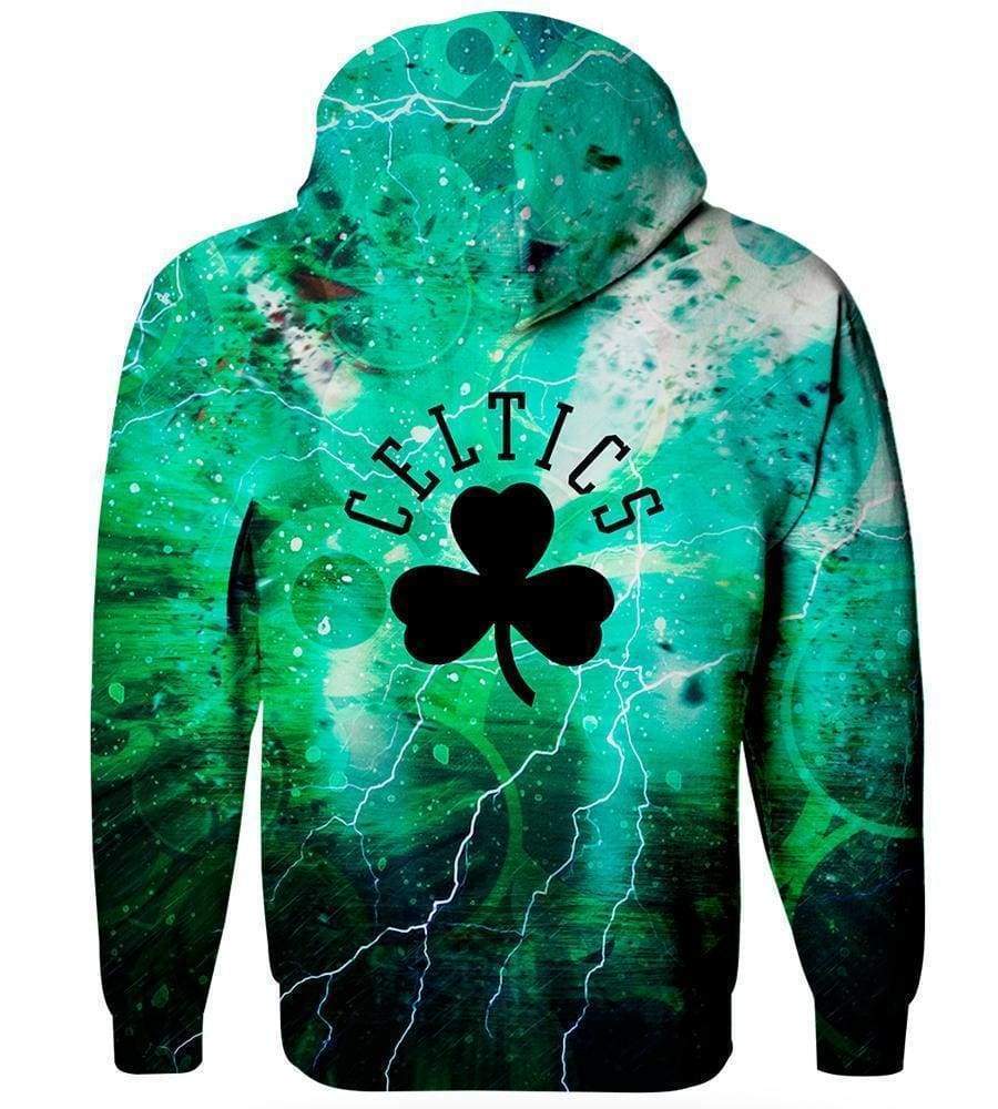 boston celtics zip up hoodie