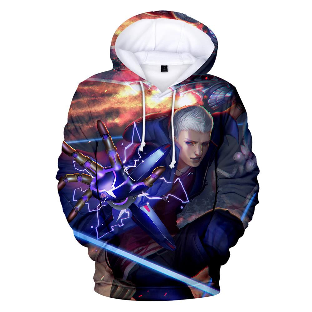 Devil May Cry Hoodie Legendary Dark Knight Sparda Hoodies Topwear