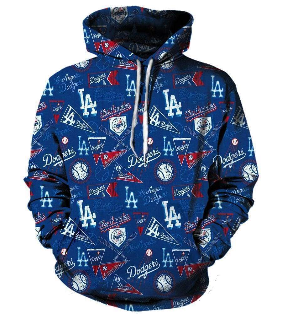 blue dodgers hoodie