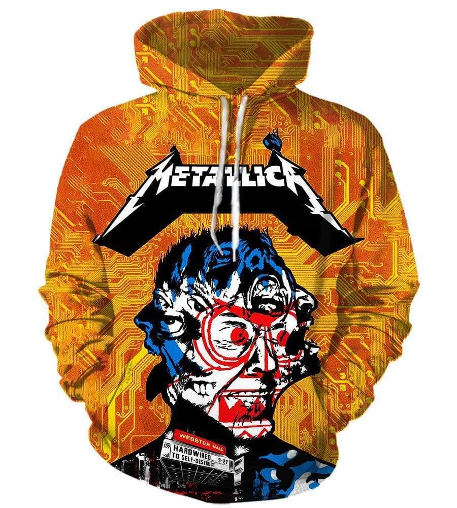 metallica hardwired hoodie