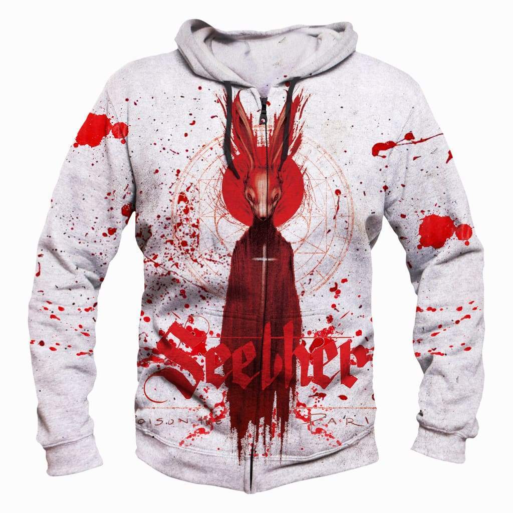 seether zip hoodie