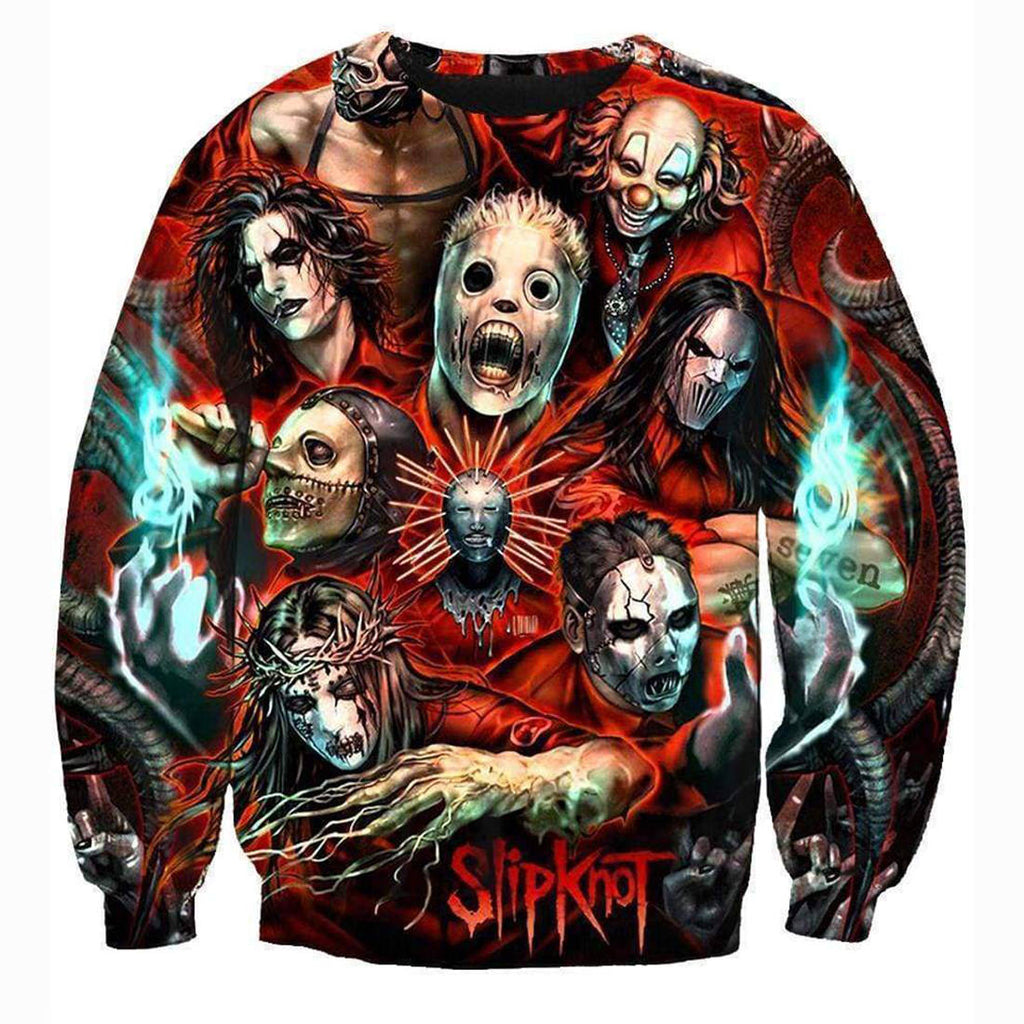 slipknot hoodie zip up