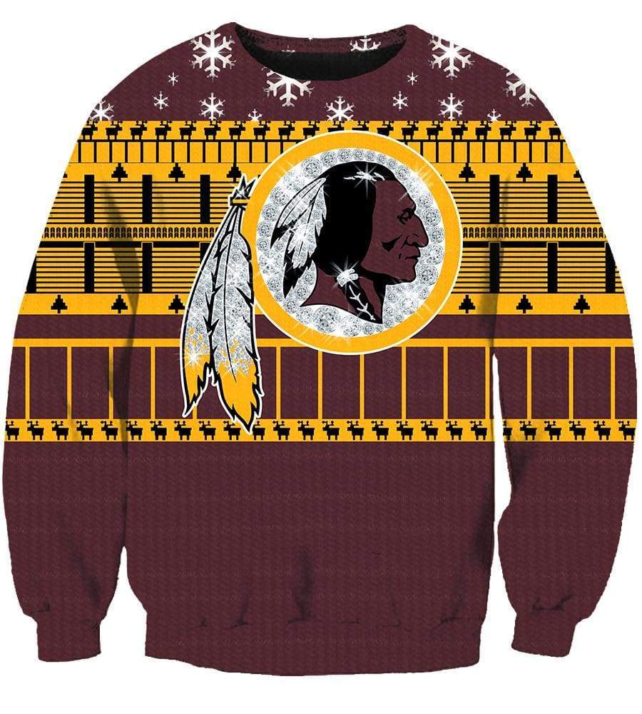 washington redskins christmas sweater