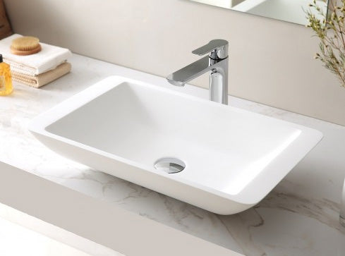 Monarco Solid Surface Above Counter Basin — Revive Bathroom Supplies