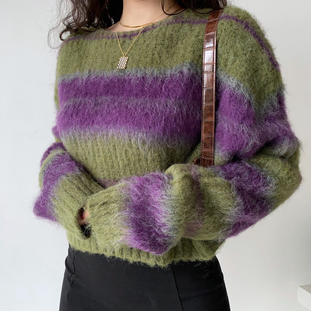 Tilda Fuzzy Sweater ~ HANDMADE – Pellucid