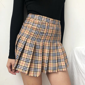 nova check tennis skirt