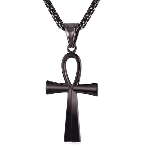 Ankh Necklace - Stainless Steel [Gold, Silver, Black] – Jewelrify