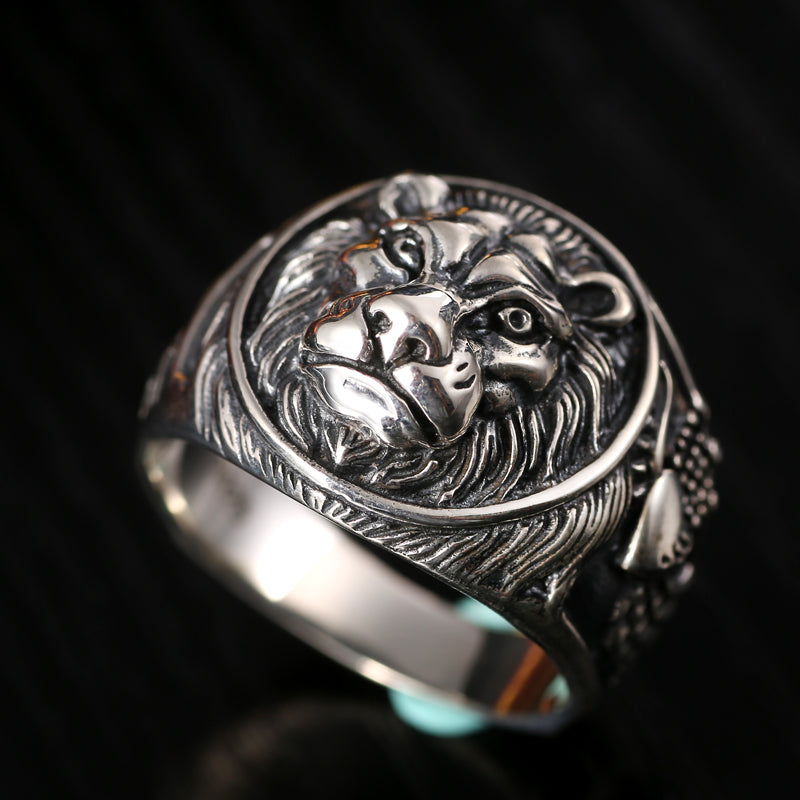 Lion Ring for Men [925 Sterling Silver] – Jewelrify