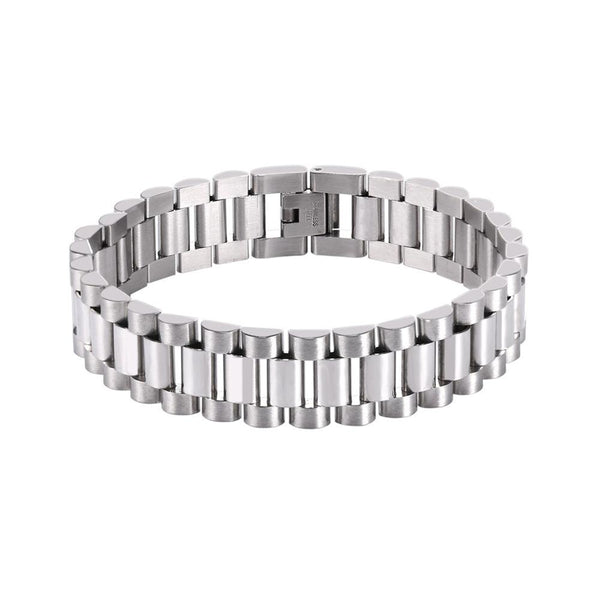 silver rolex bracelet