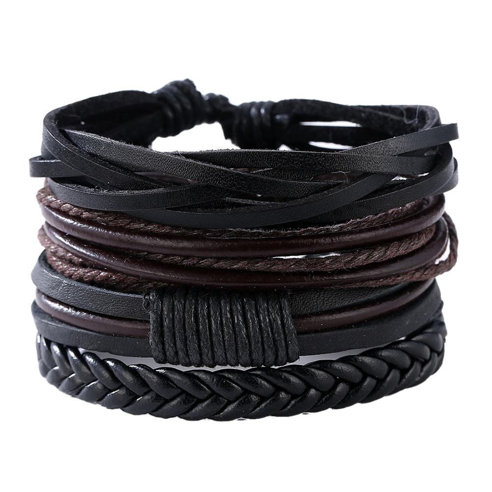 Multi Strand Leather Bracelet for Men - Buy on SALE – Jewelrify