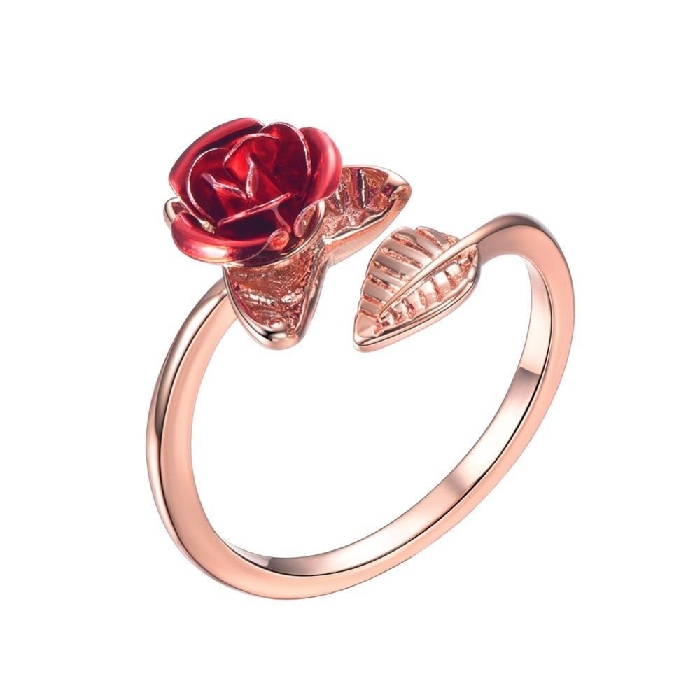 rose gold rings for women