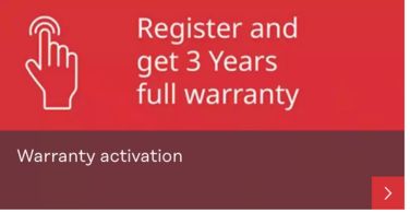 Fronius Register for Warranty