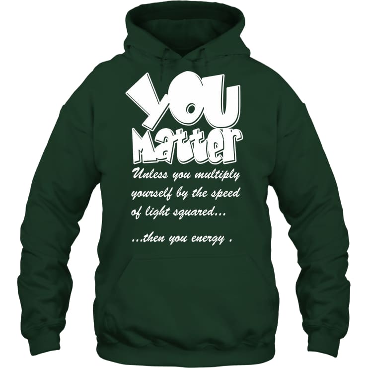 green you matter hoodie