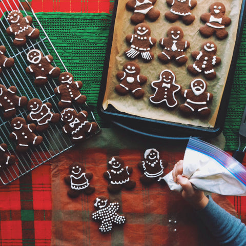 Old fashioned gingerbread cutout