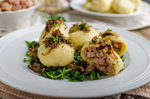 Potato Dumpling With Parsley