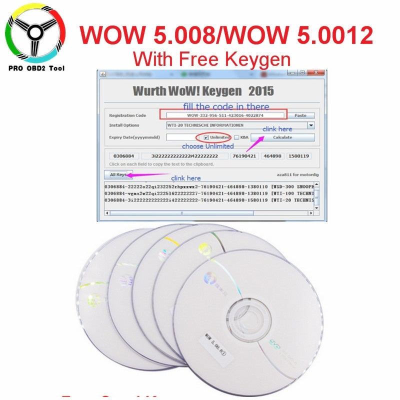 wow wurth 5.00.8 download