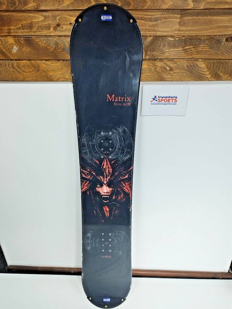 geeuwen kwaliteit diep Matrix Syco 163 cm Wide Snowboard CBS Winter Outdoor Snow Fun All Moun –  Traventuria Sports