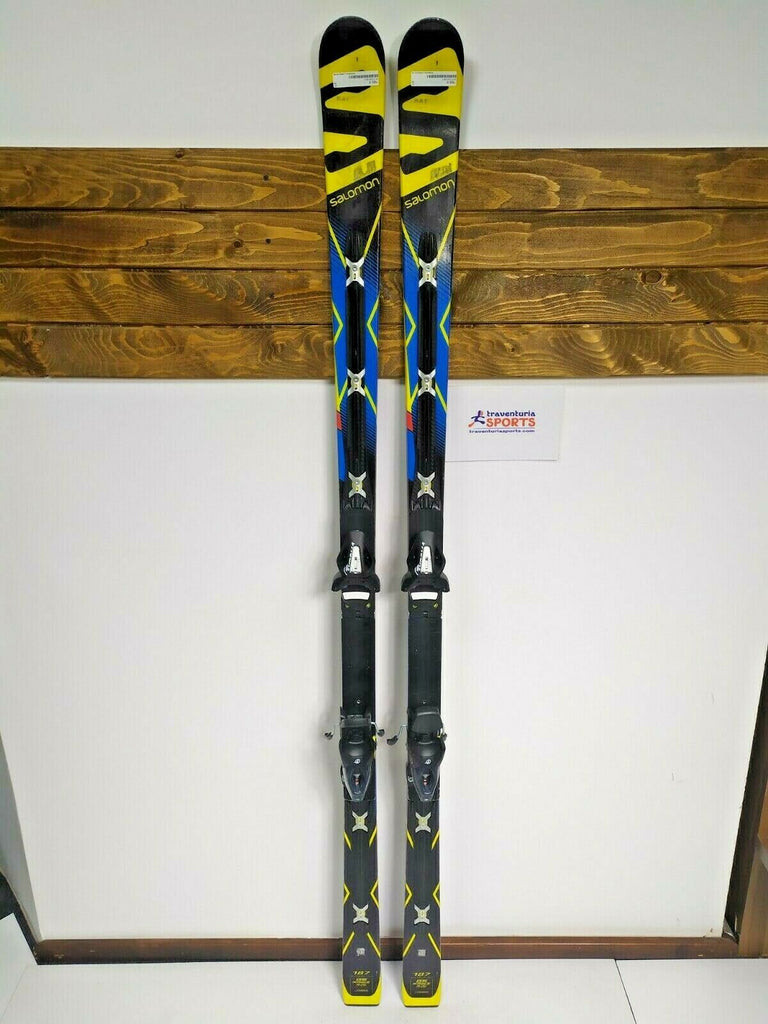 september Vervagen hoofd Salomon GS XRace 187 cm Ski + BRAND NEW Tyrolia SX 10 Bindings BSL Adv –  Traventuria Sports
