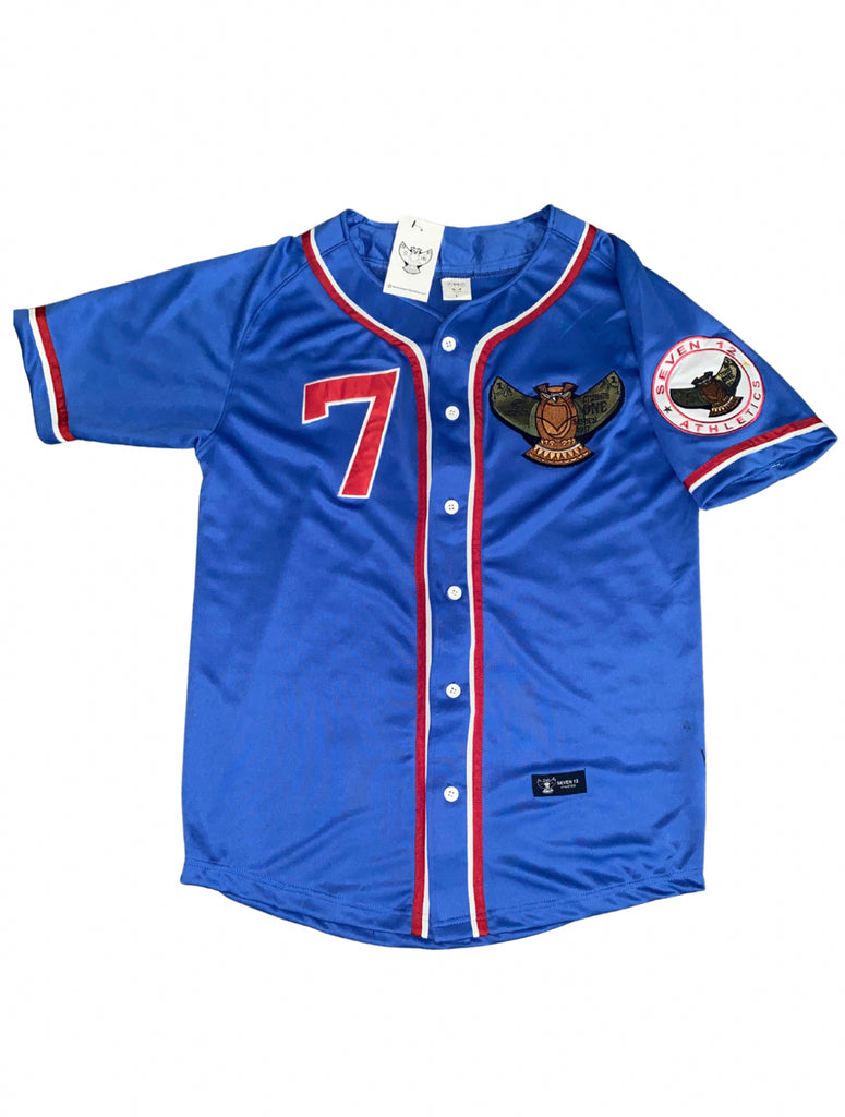 Seven12 Money Baseball Jersey Royal Blue – Seven12 Jackets