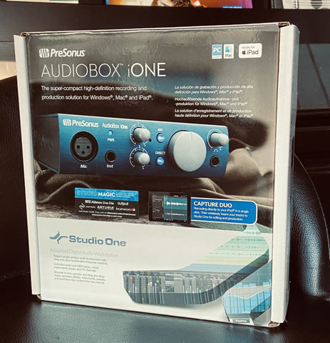 Audiobox iOne Recording Interface