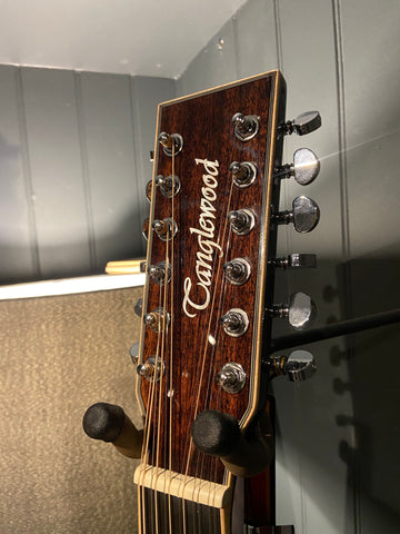 Tanglewood 12 String acoustic guitar headstock