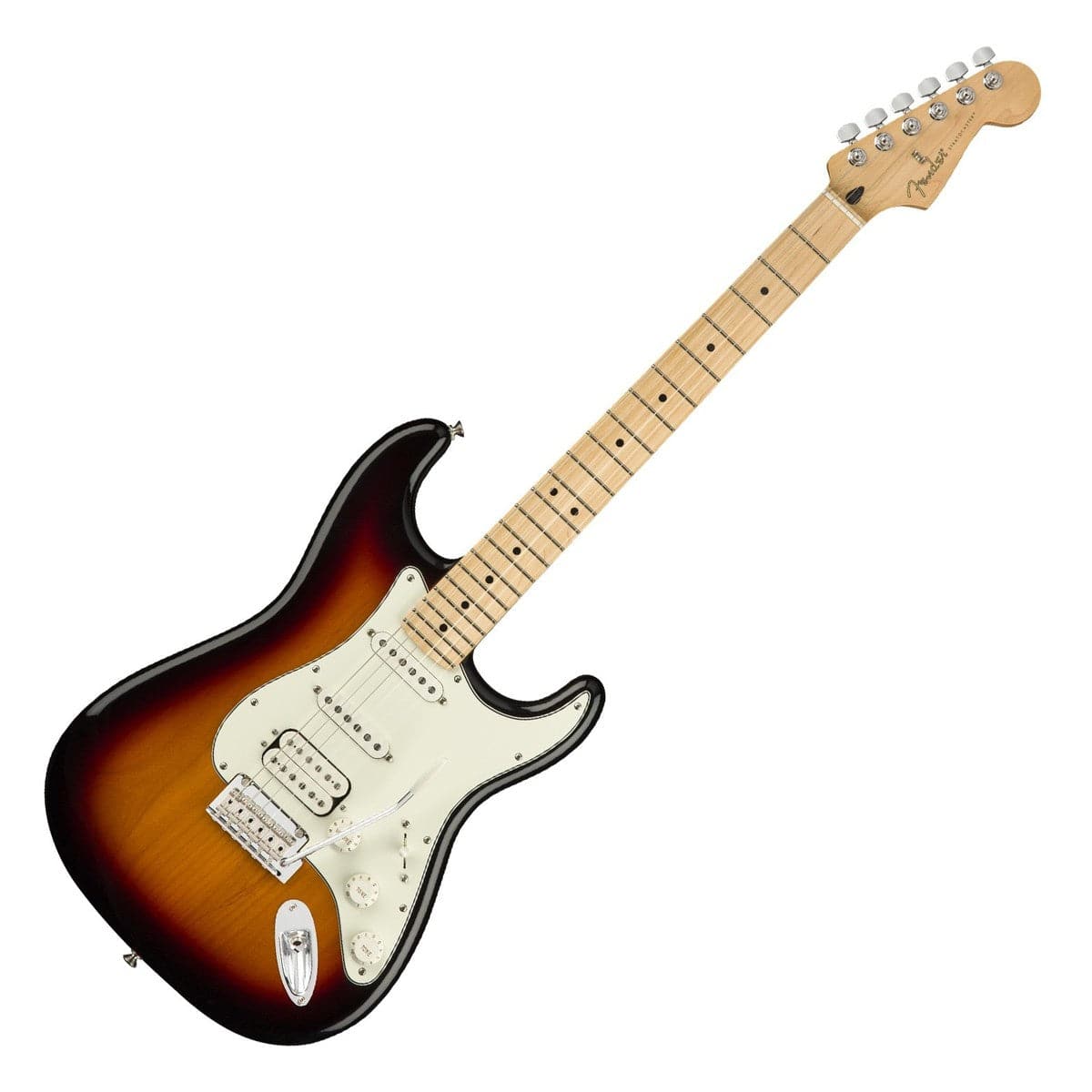 Squier Affinity Stratocaster HSS - Flame Maple Top - Sienna Sunburst