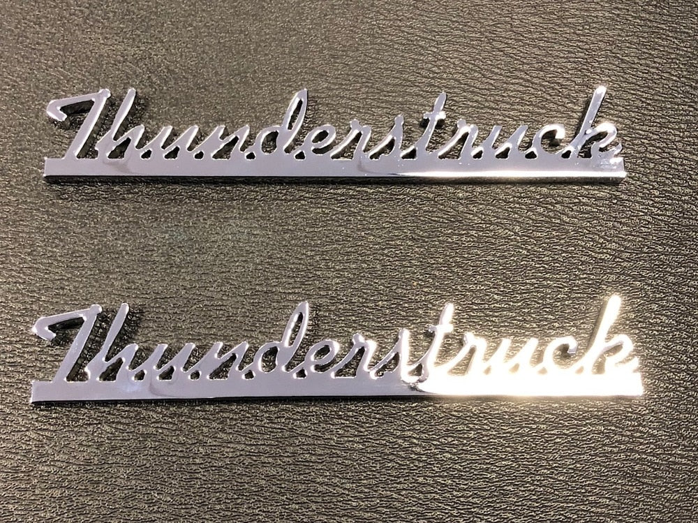 custom harley fender emblems