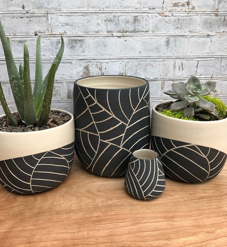 handmade ceramic pots