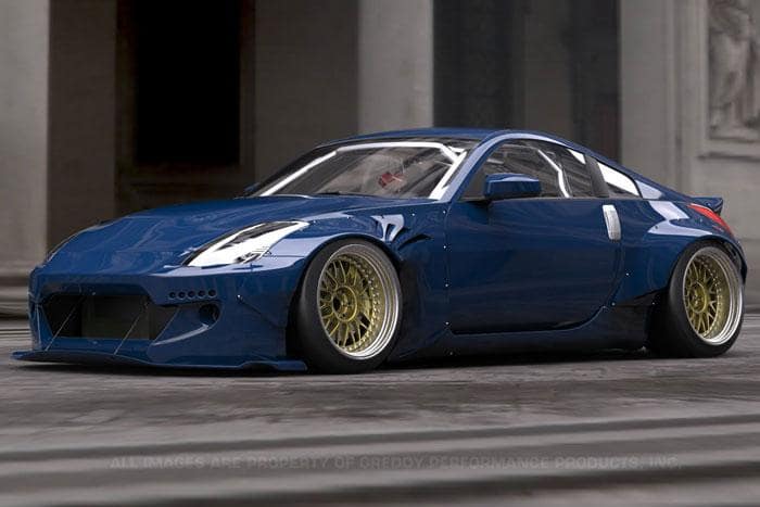 Greddy Rocket Bunny Full Wide Body Aero Kit Nissan 350z Z33 Raw Brokerage