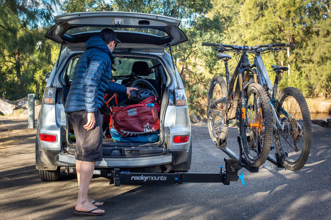 rockymounts backstage hitch bike rack