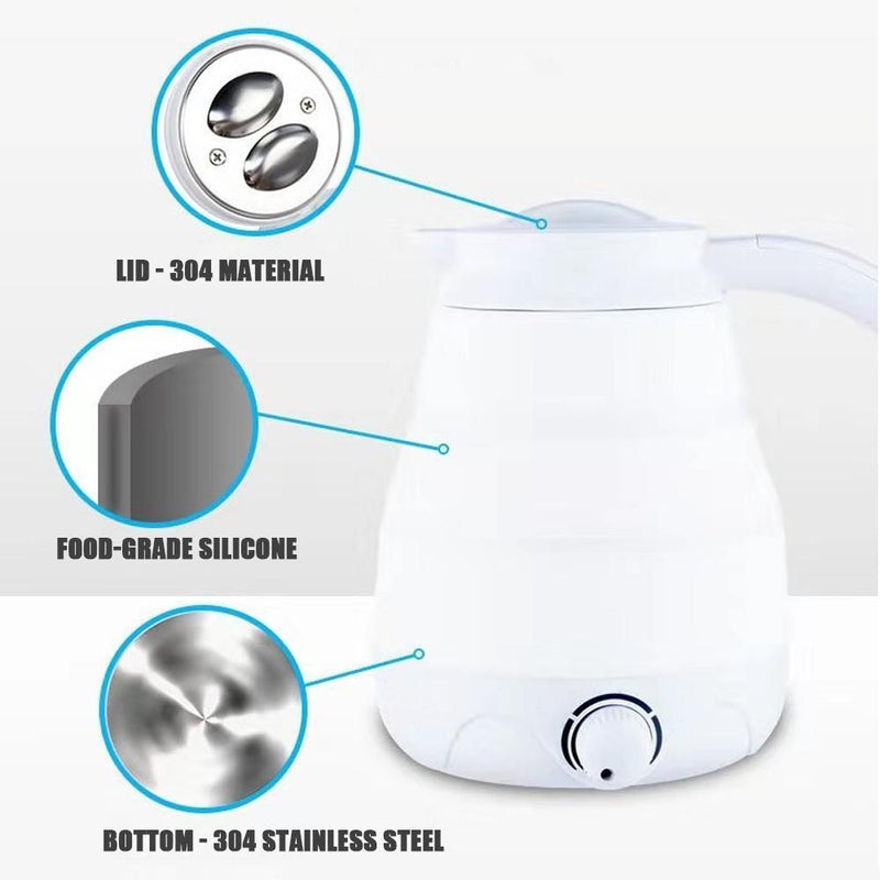 Portable Electric Kettle With Universal Plug – Magoloft