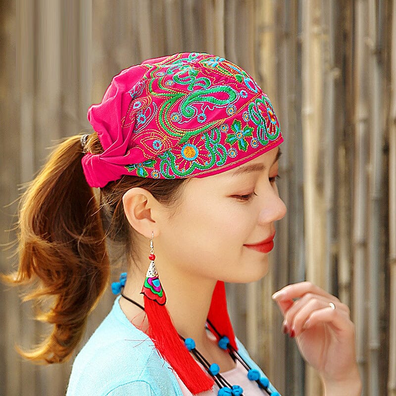 Ethnic Embroidered Turban