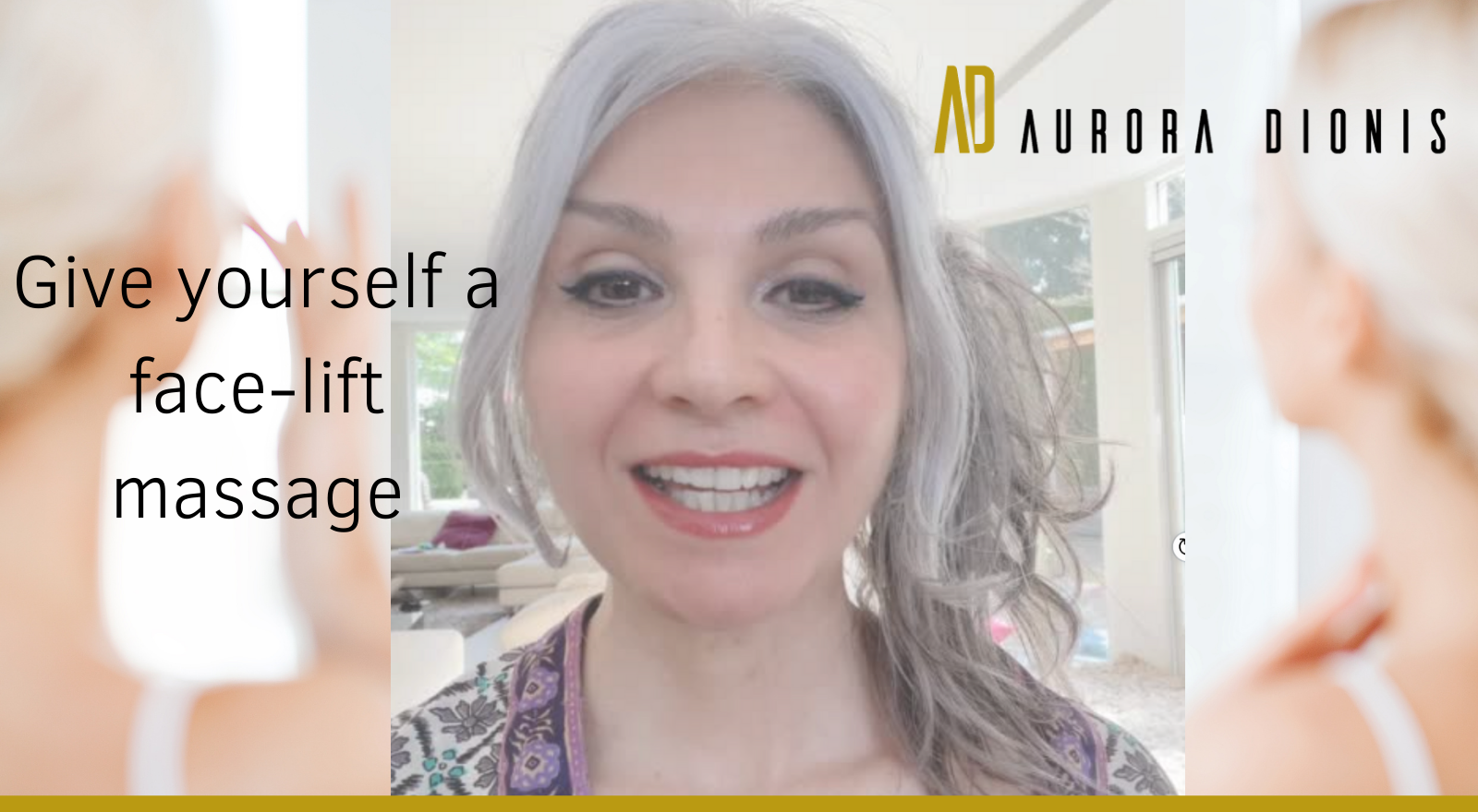 Give Yourself A Facelift Massage Aurora Dionis Dermacosmetics