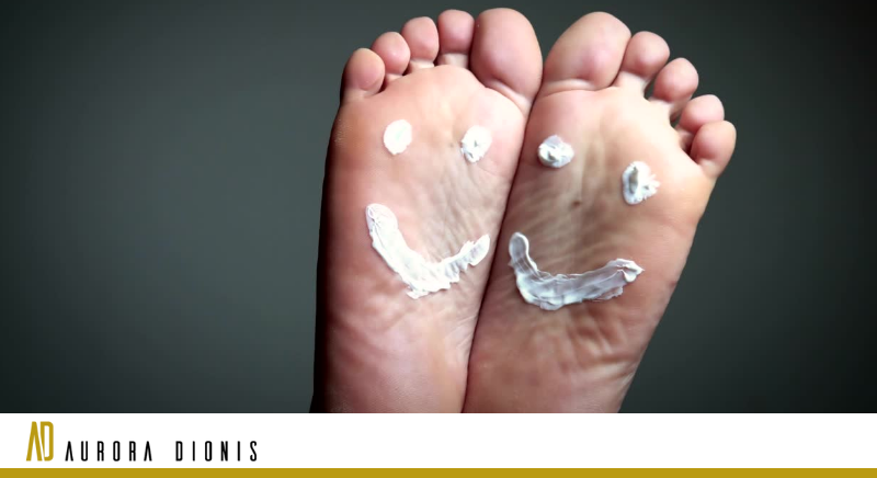 Blazen mate ziekte Tips droge voeten - Aurora Dionis Dermacosmetics