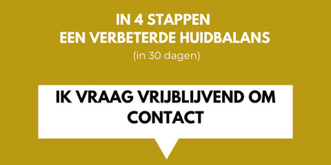 Vraag om contact 4 stappen verbeterde huidbalans