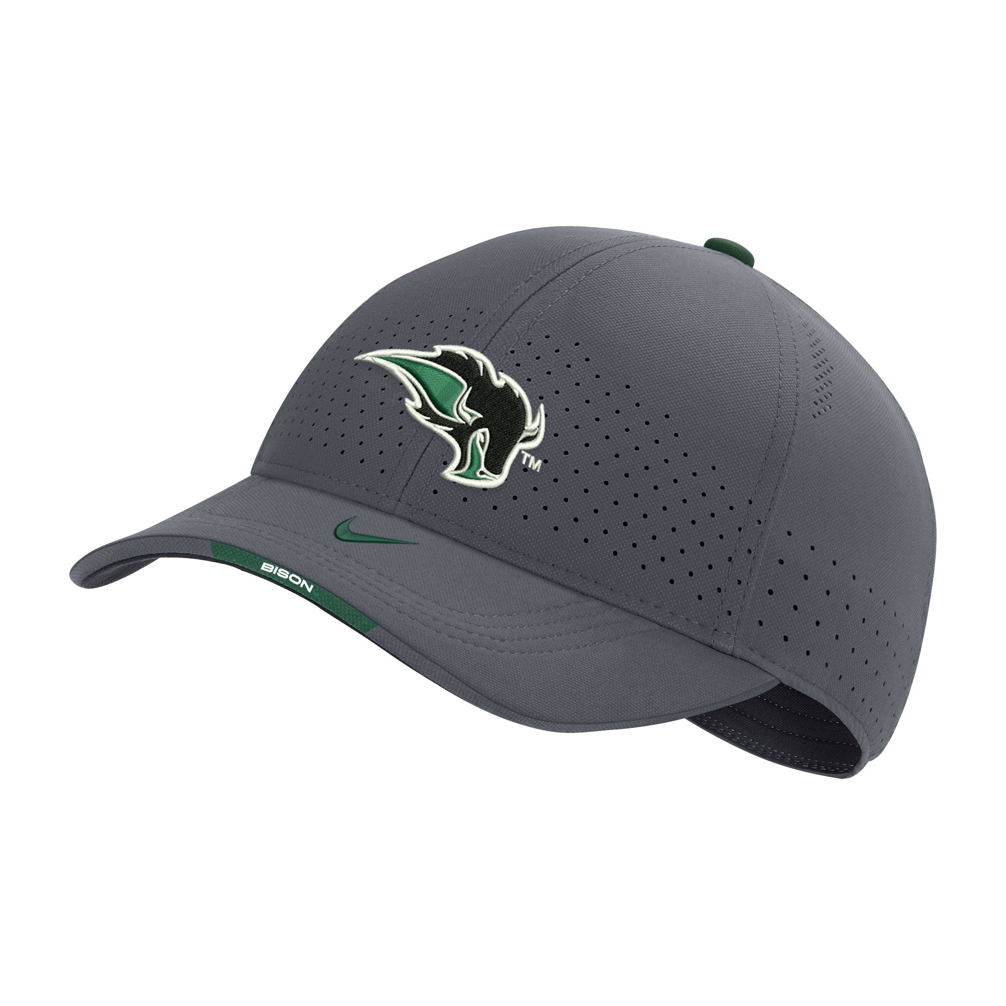 Adjustable Dri-Fit Solid Cap by Nike, Flat Grey  (SIDELINE22) - Oklahoma Baptist Campus Store product image