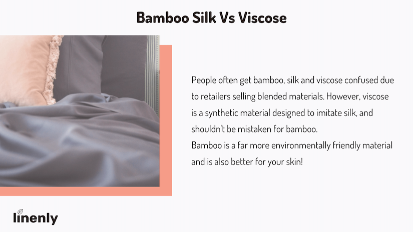 Bamboo Silk vs Viscose Infographic