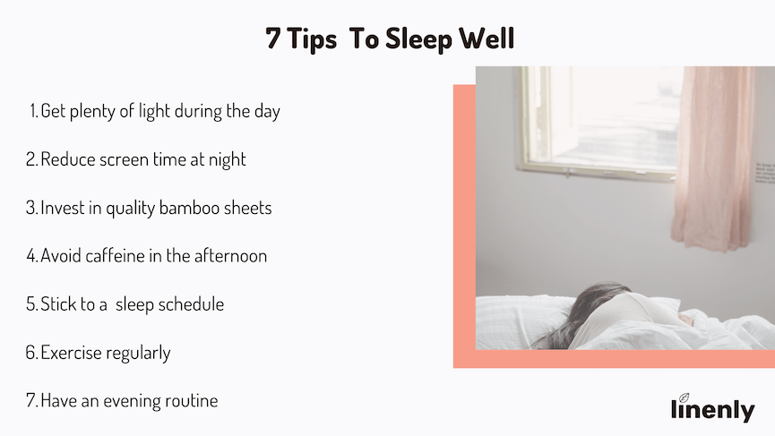 How to sleep better tips 