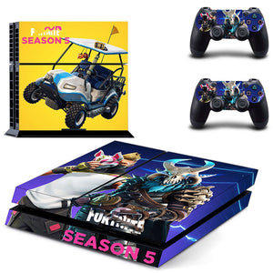 fortnite ps4 skin classic playstation 4 console and ps4 controller skin sticker - fortnite mobile manette ps4