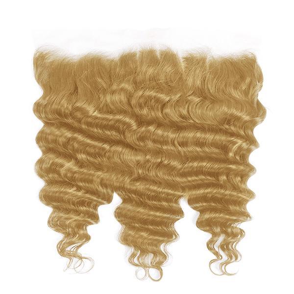 Lace Frontal Deep Wavy Blonde Hair Extensions Apostore