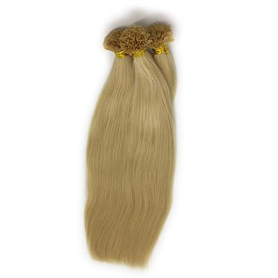 V Tip Straight Blonde Hair Extension Apostore