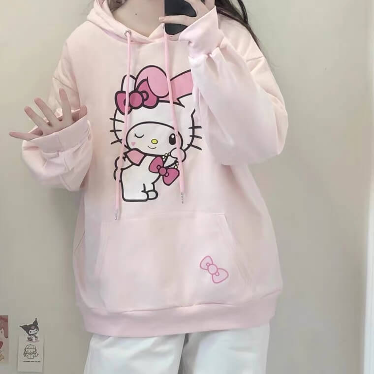Japanese cute melody hoodie BY1090 | aleeby