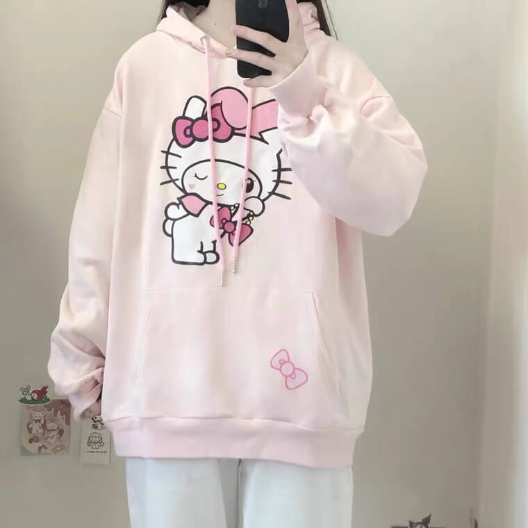 Japanese cute melody hoodie BY1090 | aleeby